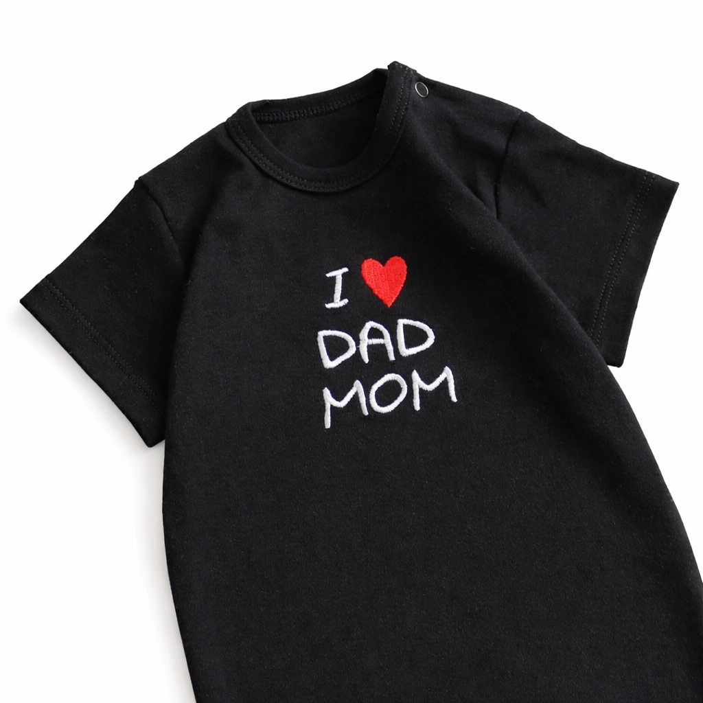 Комплект для дівчинки I love mom and dad - Зображення 4